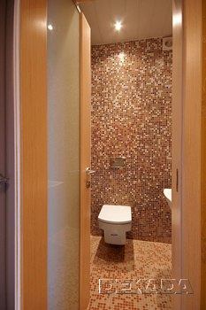 мозаика в ванной комнате и санузле